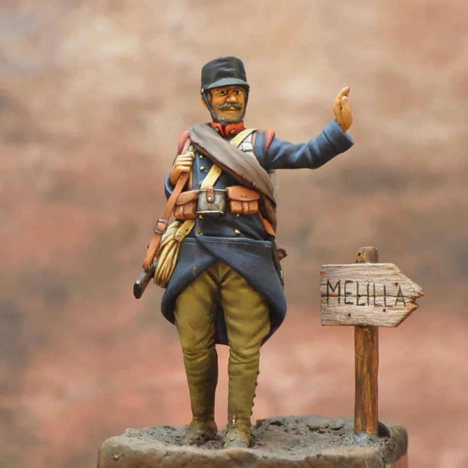ART GIRONA Spanish Serie King's Immemorial corporal 1914 figurine