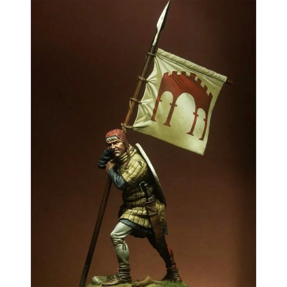 Art Girona Porta Stendardo Fiorentino 1260 figurine 54mm