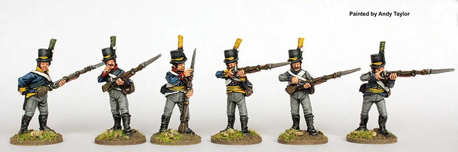 Perry Miniatures Napoleonic SWED 4 infanterie ligne métal