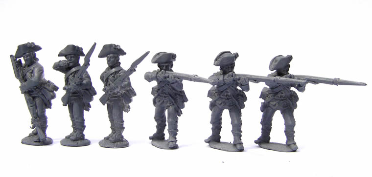 Perry Miniatures Indépendance AW41 Infanterie US figurines tir