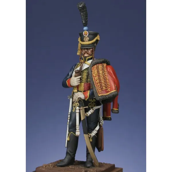ART GIRONA Miniatures Hussard 4e régiment 1807 figurine