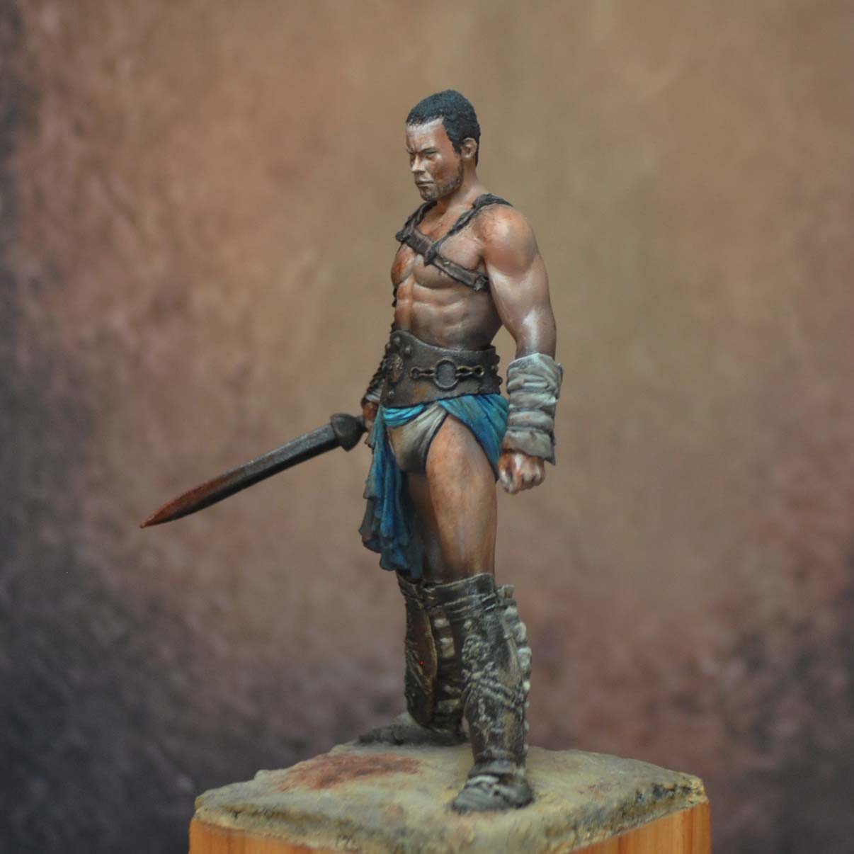 Art Girona 70mm Spartacus figurine gladiateur thrace 70 mm