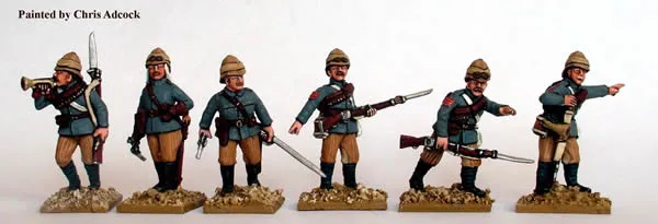 Perry SB41 Camel Corps Commandement figurines Soudan 28mm