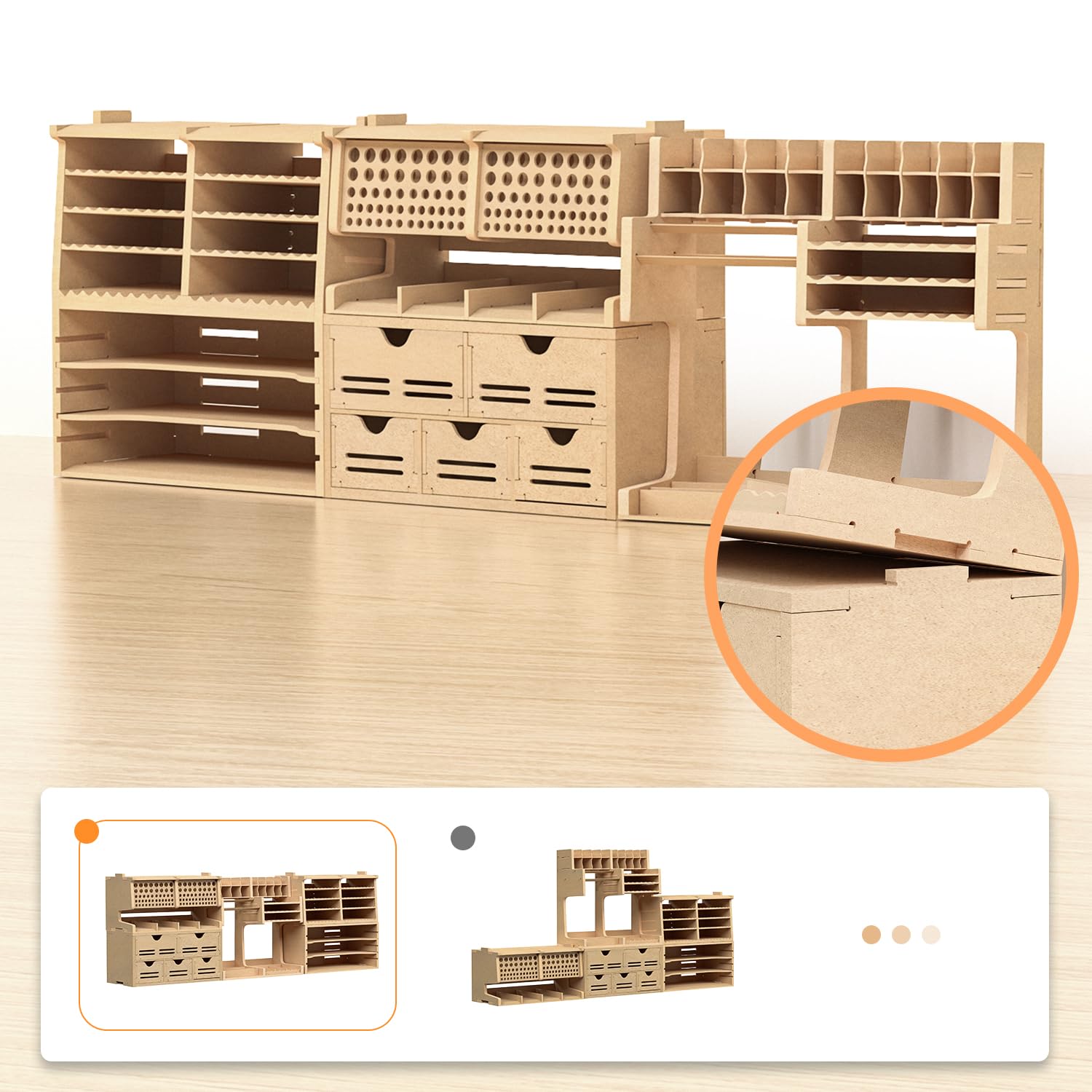 Bucasso Hobby Organizer Set GK Pro station atelier MDF