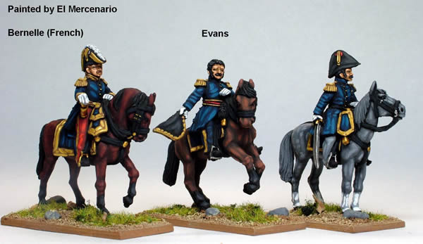 Perry Miniatures ISA2 commandement carliste figurines 28mm métal