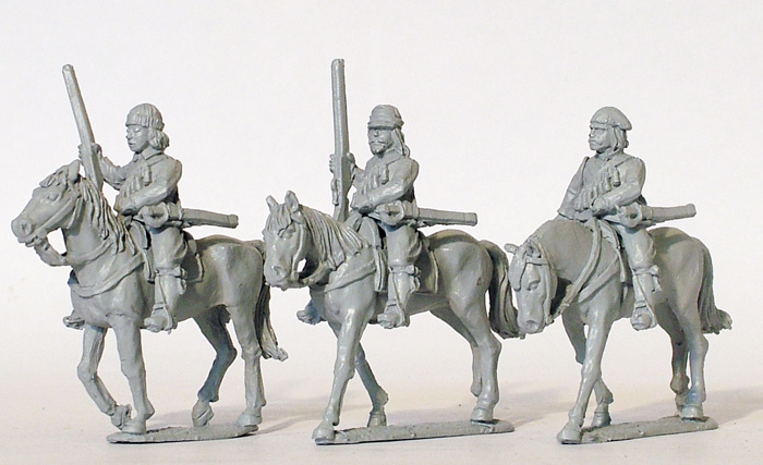 Perry English Civil War ECW26 figurines dragons montés 28mm