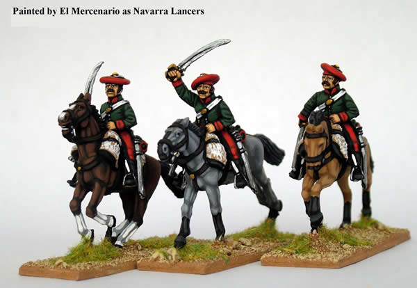 Perry Miniatures Carlist War CAT14 figurines lanciers charge