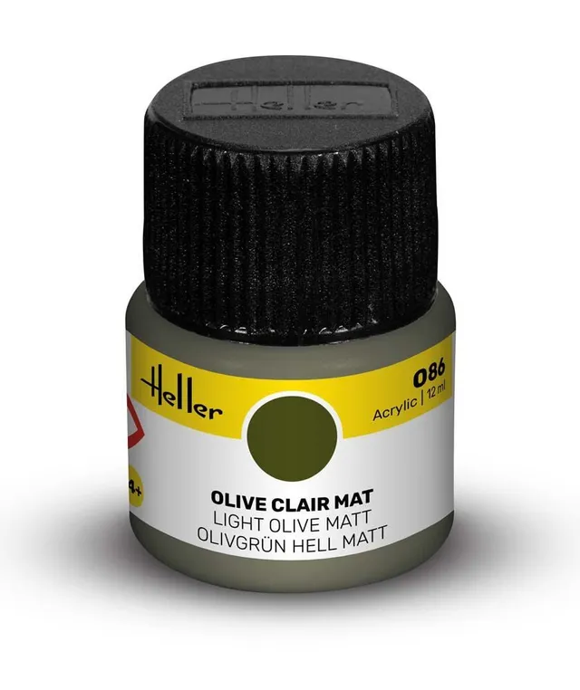 Heller Historical Collection 086 peinture acrylique olive clair mat