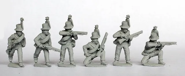 Perry Miniatures NBK18 jägers figurines 28mm tirailleurs