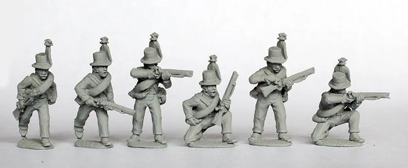 Perry Miniatures NBK18 jägers figurines 28mm tirailleurs