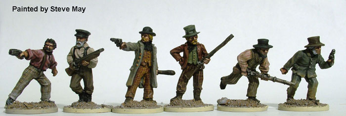 Perry Miniatures ACW53 Rioters firearms figurines métal 28mm