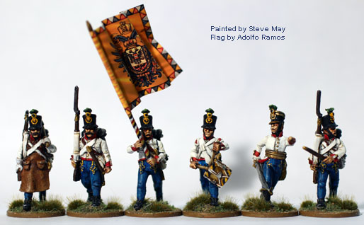 Perry Miniatures AN 13 commandement fusiliers hongrois 28mm