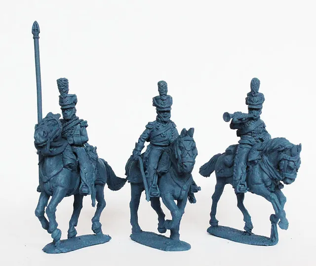 Perry DAN29 Commandement Rytter danois figurines métal galop
