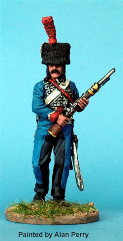 Perry Miniatures 40mm PE68 hussard français démonté