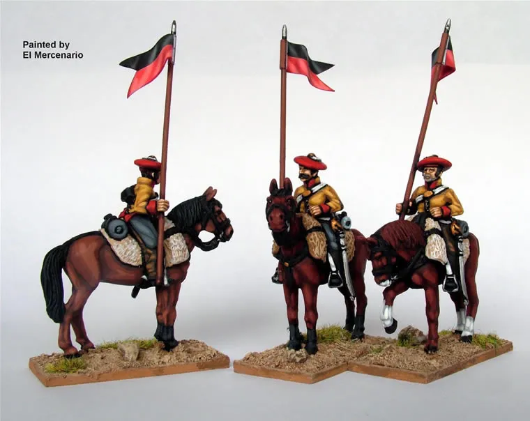 Perry CAT18 lanciers figurines 28mm lance haute à cheval