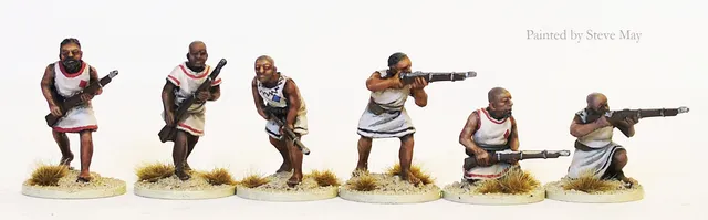 Perry Miniatures Sudan SA27 Nile Arab figurines fusiliers