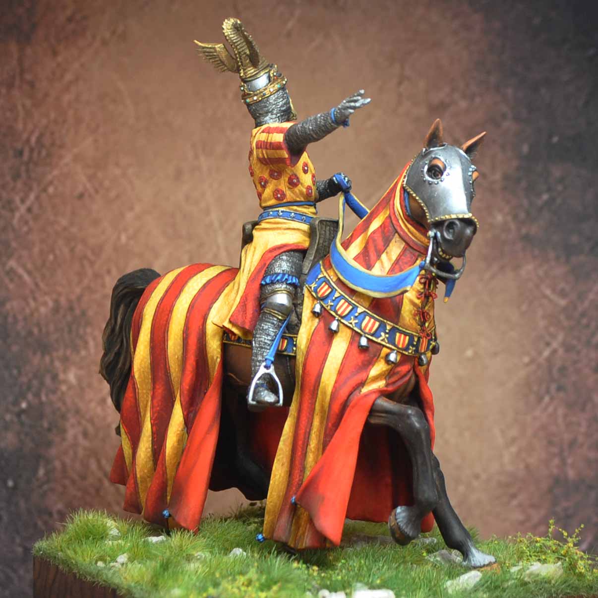 Art Girona 70mm Jaume I figurine roi Aragon 70mm