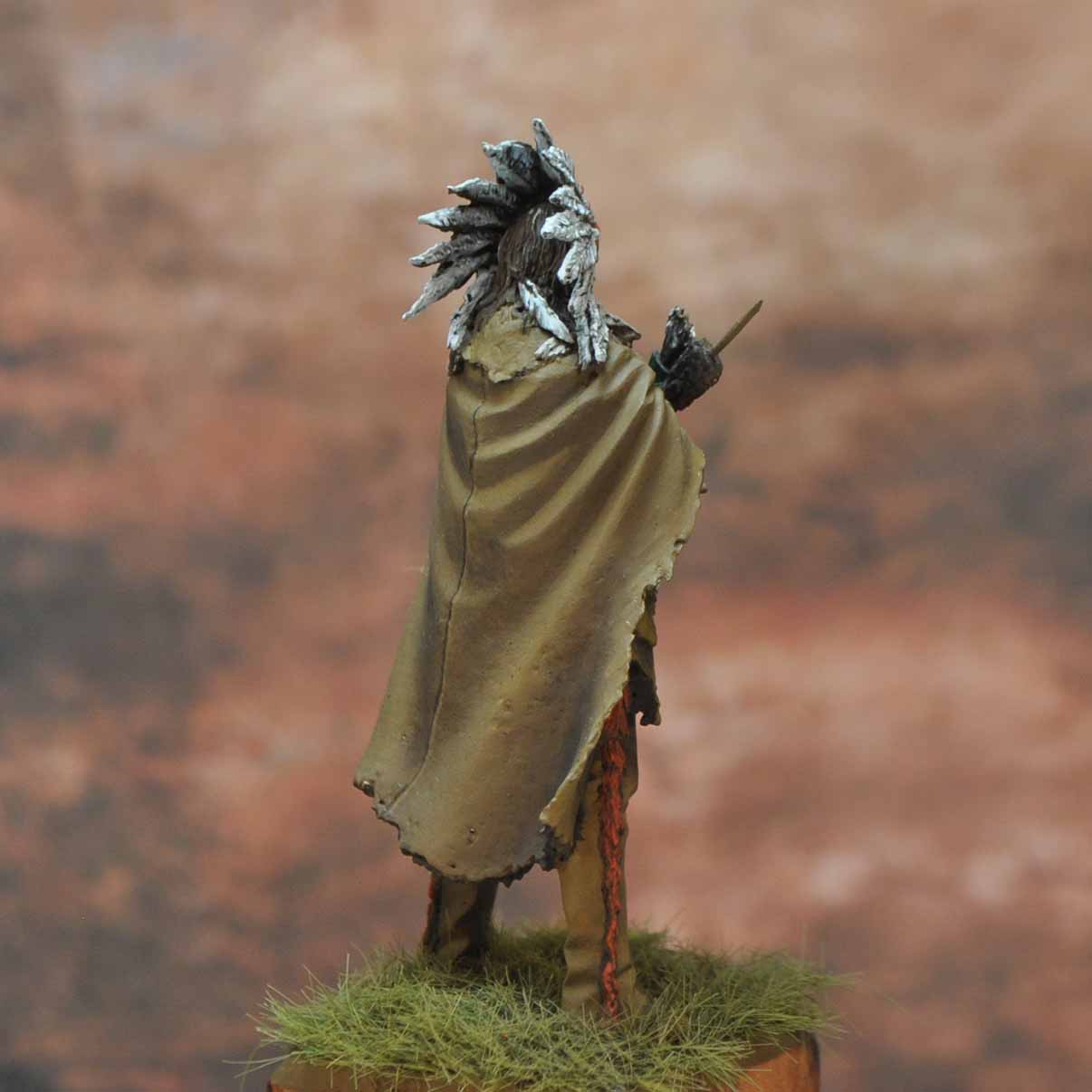 Art Girona International Serie Crow Indian 1850-1860 figurine 54 mm