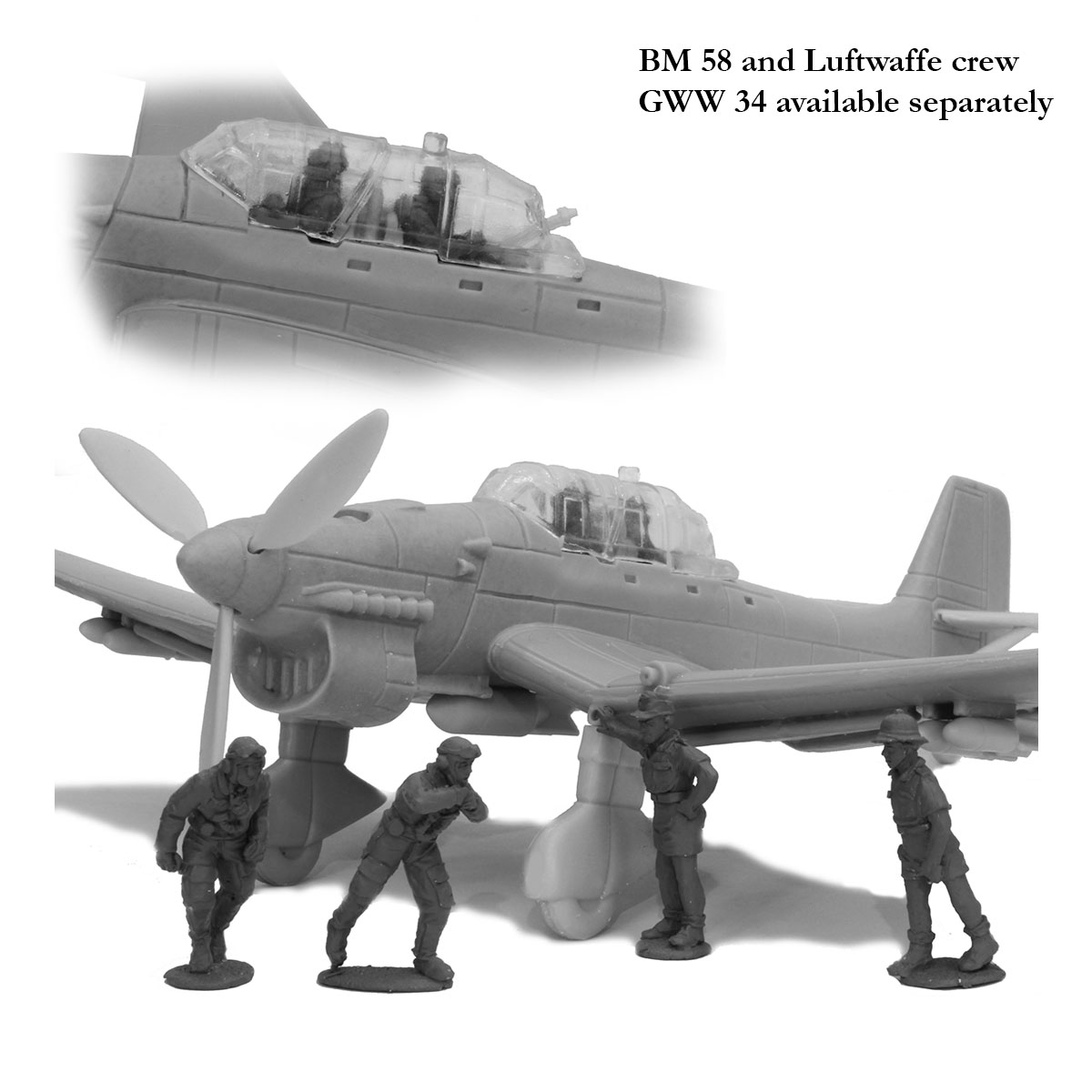 Perry Miniatures World War 2 BM 58 Ju 87 B2 Stuka maquette 1/56