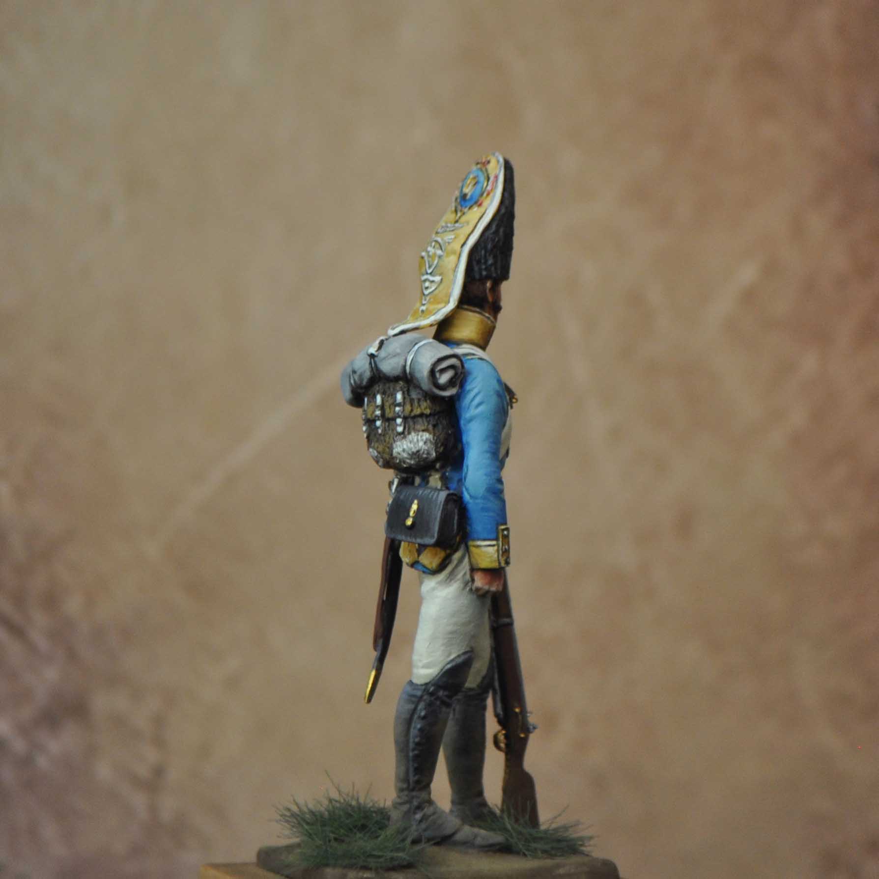 Art Girona Napoleonic Granadero Ultonia 1809 figurine 54mm