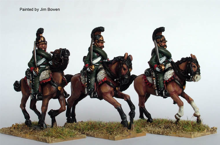 Perry Napoleonic FN39 chasseurs à cheval figurines 28mm