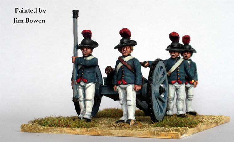 Perry Miniatures AWI AW107 artillerie figurines métal 28mm