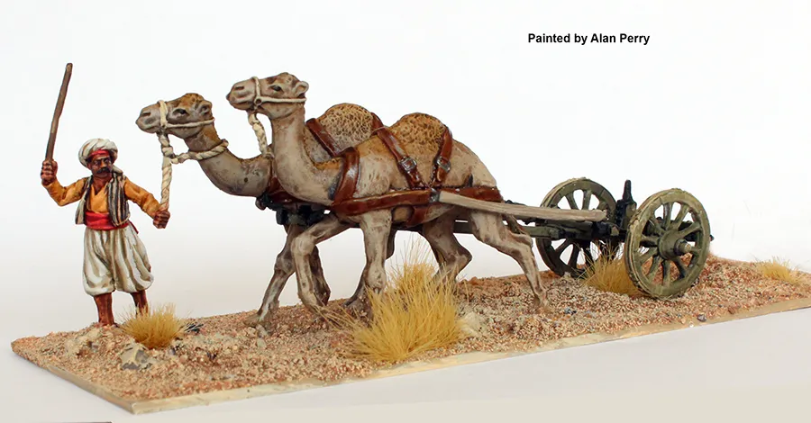 Perry Miniatures Napoleonic FE 41 figurine attelage chameau au pas