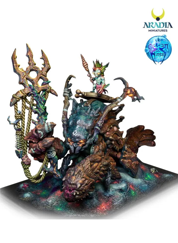Aradia Minis Ocean Kings Seismara figurine troll