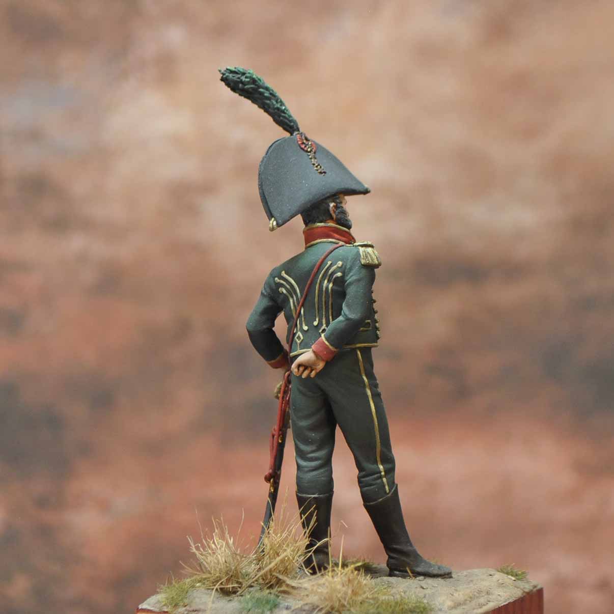 ART GIRONA Napoleonic Officer Catalonia 1807 figurine officier