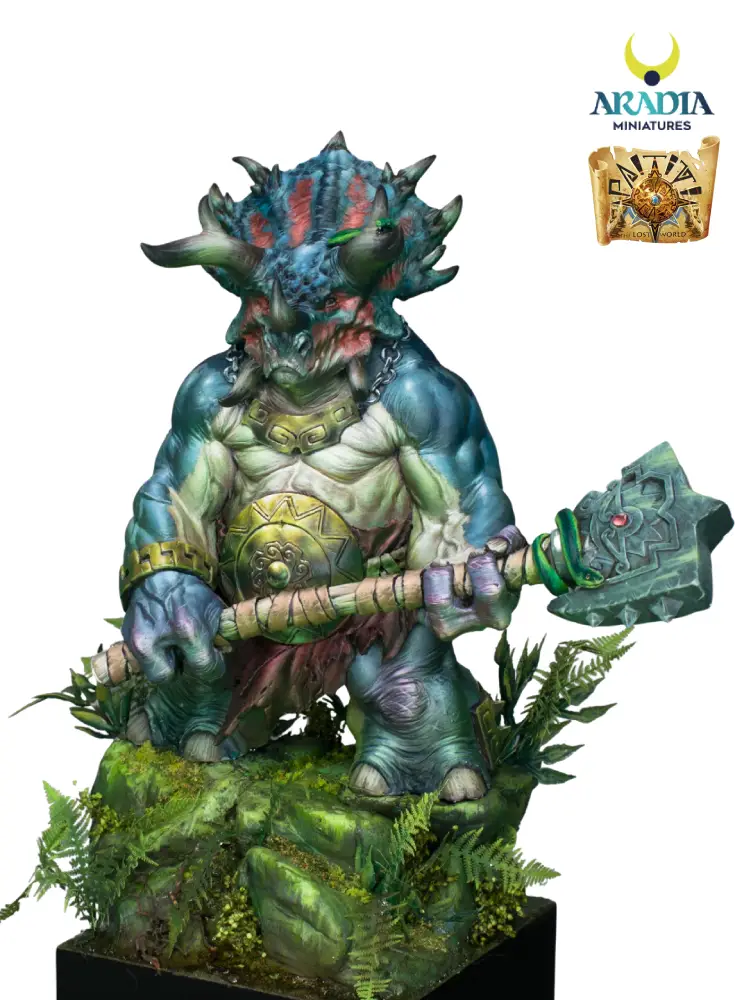 Aradia Paititi Tricebestigon Figurine résine créature à peindre
