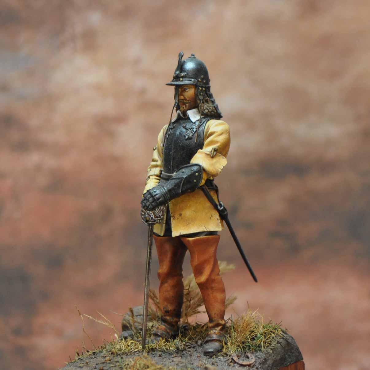 Art Girona International Serie Nathaniel Fiennes figurine cavalerie