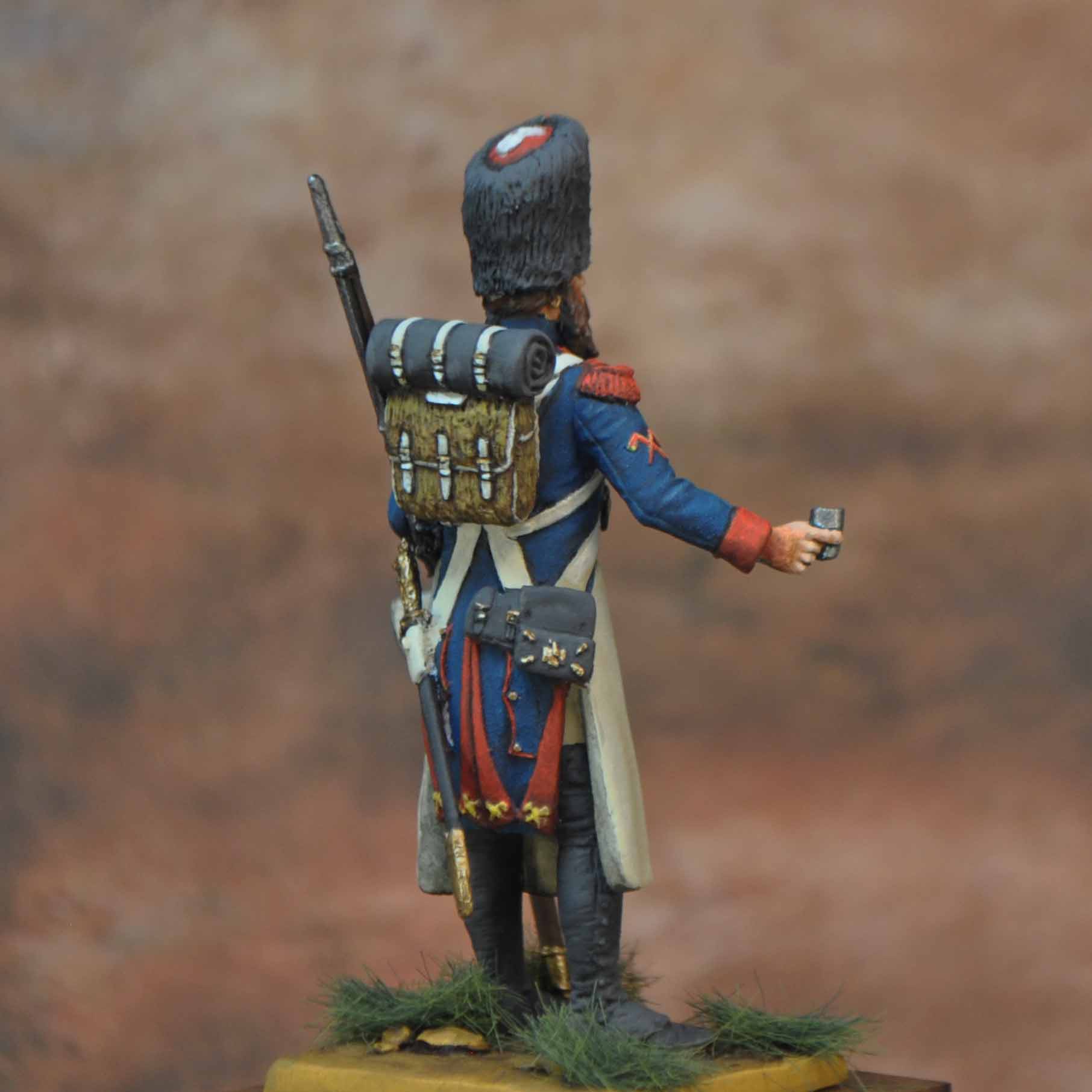 ART GIRONA General Serie Sapeur Français figurine 54mm napoléonien