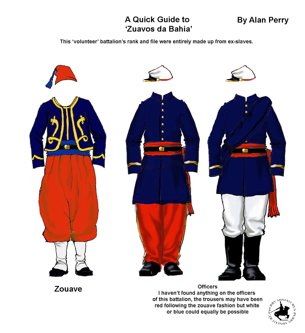 Perry Triple Alliance TA 58 zouaves Bahia attaque métal