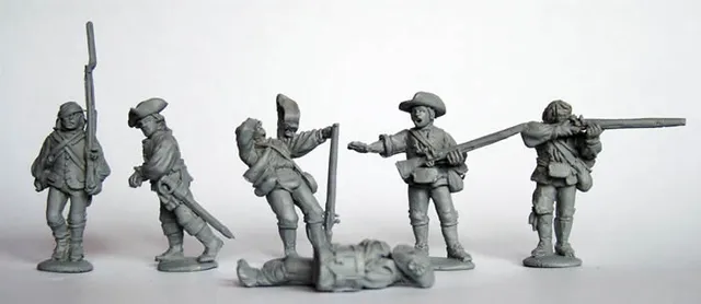 Perry Miniatures AW143 Milice blessés figurine 28mm