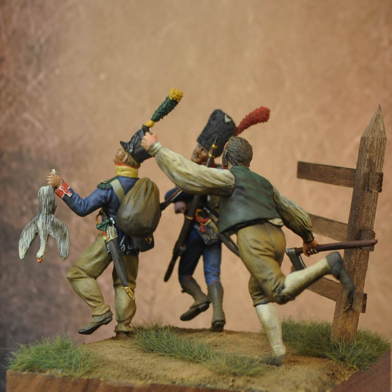 Art Girona General Serie Attraper et courir maquette 54mm