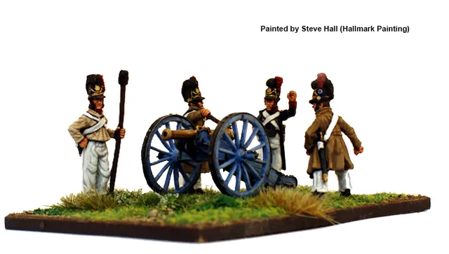 Perry Miniatures Napoleonic BAV 19 artillerie 6 pounder figurines 28mm