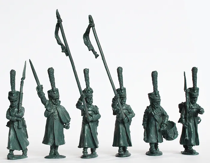 Perry Napoleonic RN 89 grenadiers capotes figurines 28mm