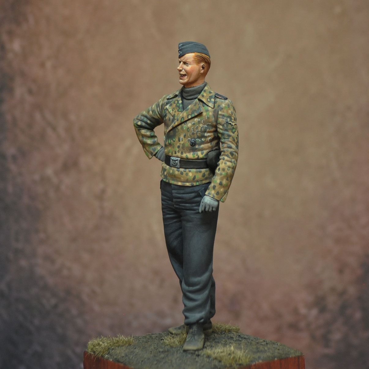 Art Girona 70mm SS Panzerschutze figurine soldat WW2