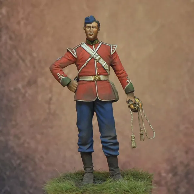 Art Girona 70mm Trumpeter 24th Zulu War 1879 figurine