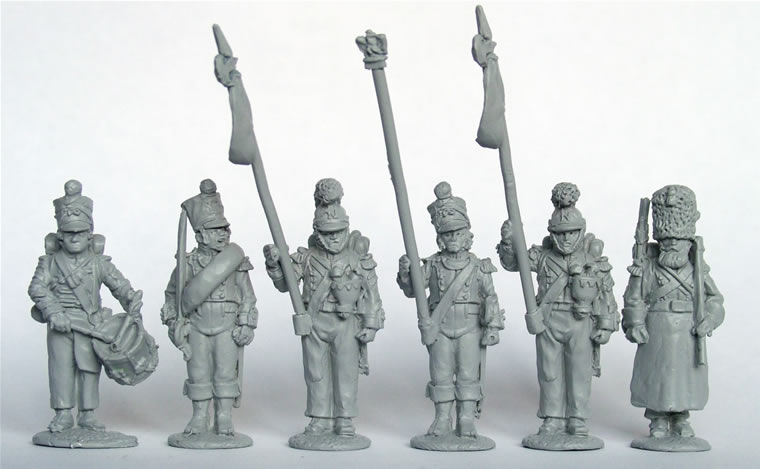 Perry Miniatures Napoleonic FN77 commandement ligne figurines 28mm