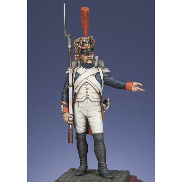 Art Girona Miniatures Sergent Fusiliers-Grenadiers 1809 54mm