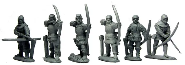 Perry Miniatures Agincourt AO2 figurines archers anglais