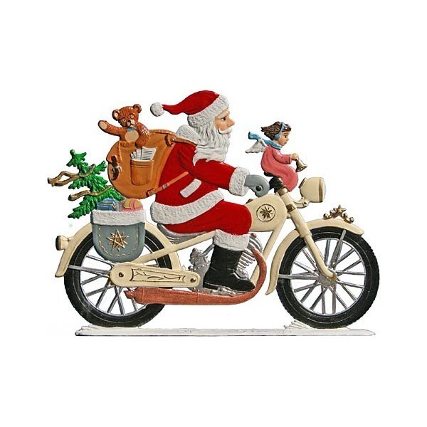 Art Girona Miniatures St. Nicholas moto figurine 54 mm