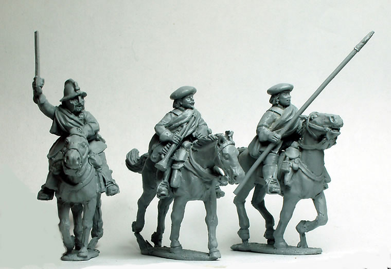Perry Miniatures English Civil War SW17 figurines moss troopers