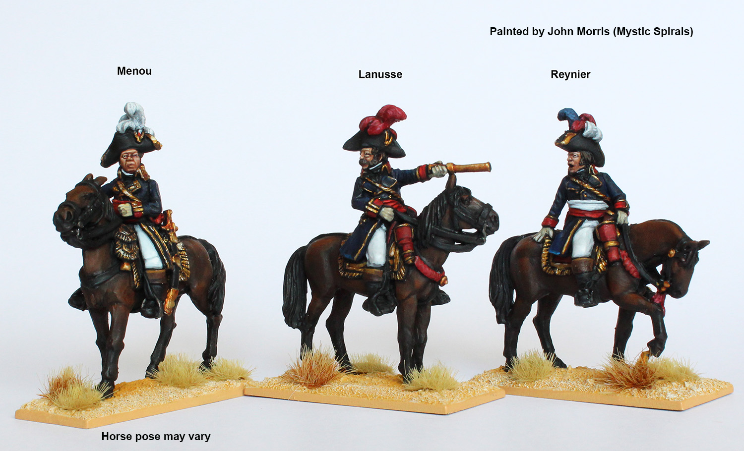 Perry Miniatures Napoleonic FE 29 Menou Reynier Lanusse figurines