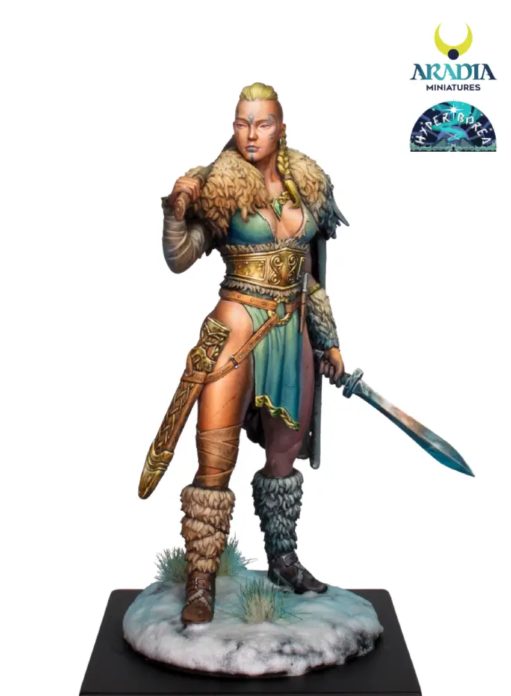 Aradia Hyperborea Thyra figurine résine déesse Hel