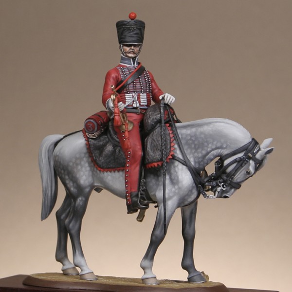 Art Girona Miniatures Trompette du 3ème hussards figurine