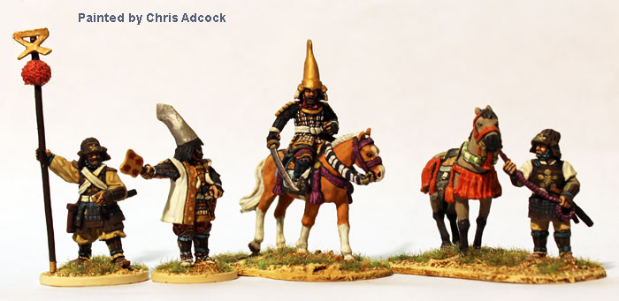 Perry Miniatures Samurai SAM46 Maeda Toshiie figurines 28mm