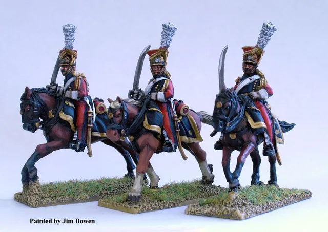 Perry Miniatures Napoleonic FN124 lanciers rouges figurines