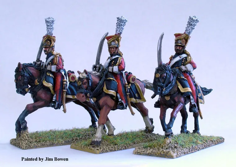 Perry Miniatures Napoleonic FN124 lanciers rouges figurines